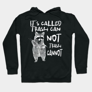 Raccoon funny motivational Shirt, it’s called trash can not trash cannot y2k Hoodie